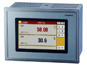 Temi580溫濕度可程式控制器 高清大圖下的精密工業控制計算機